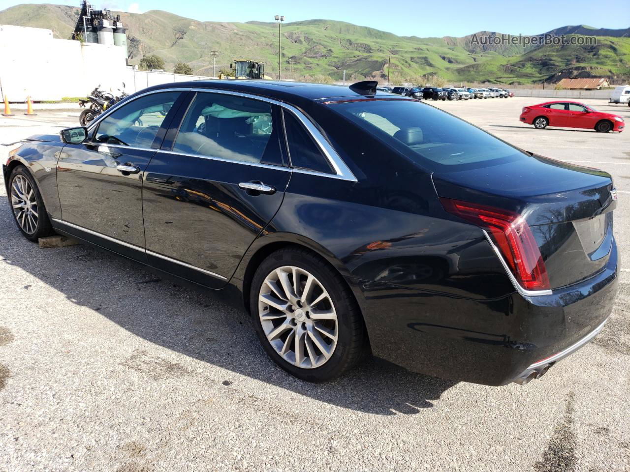 2017 Cadillac Ct6 Luxury Black vin: 1G6KD5RS1HU164878