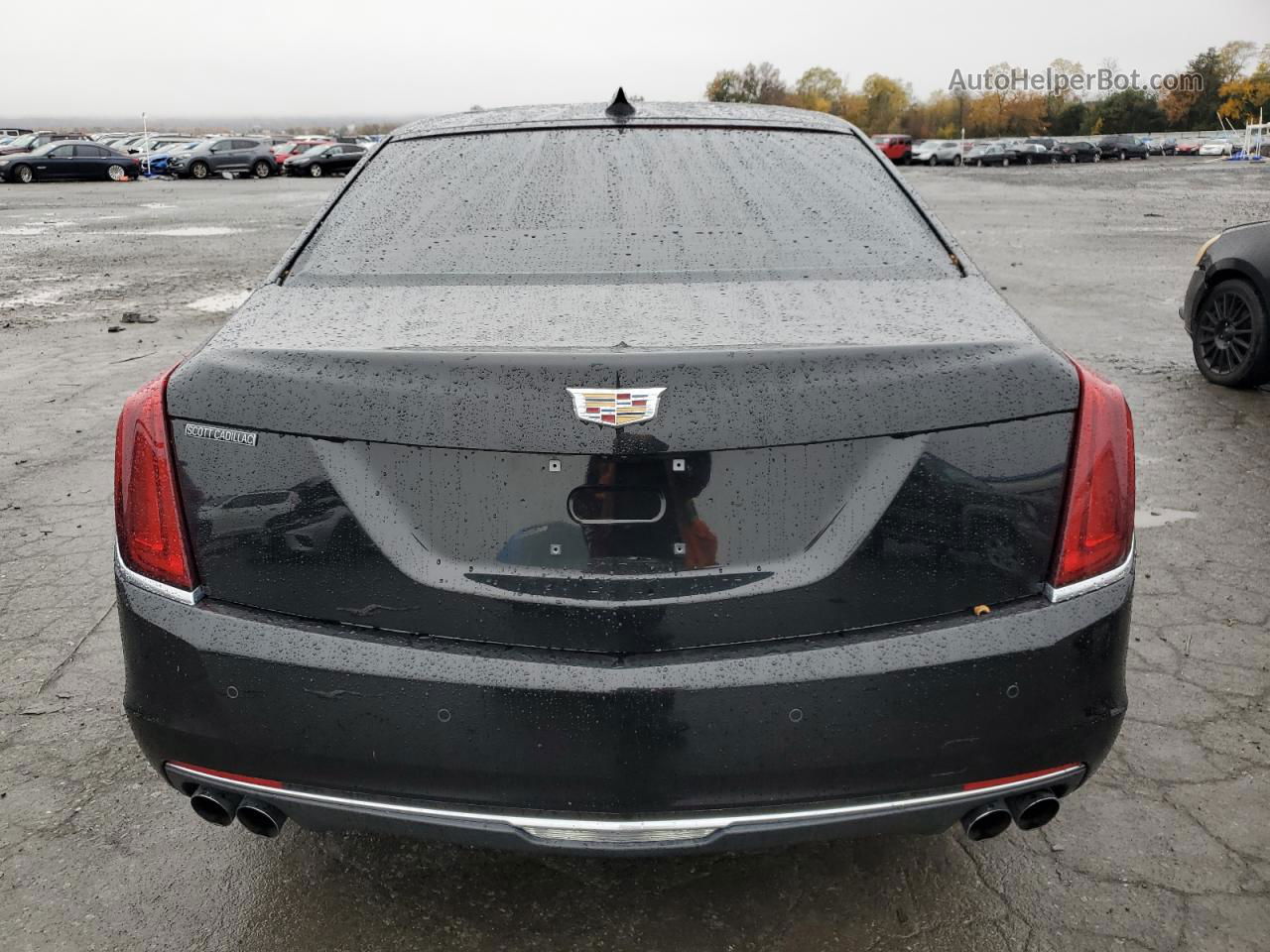 2017 Cadillac Ct6 Luxury Black vin: 1G6KD5RS1HU180336