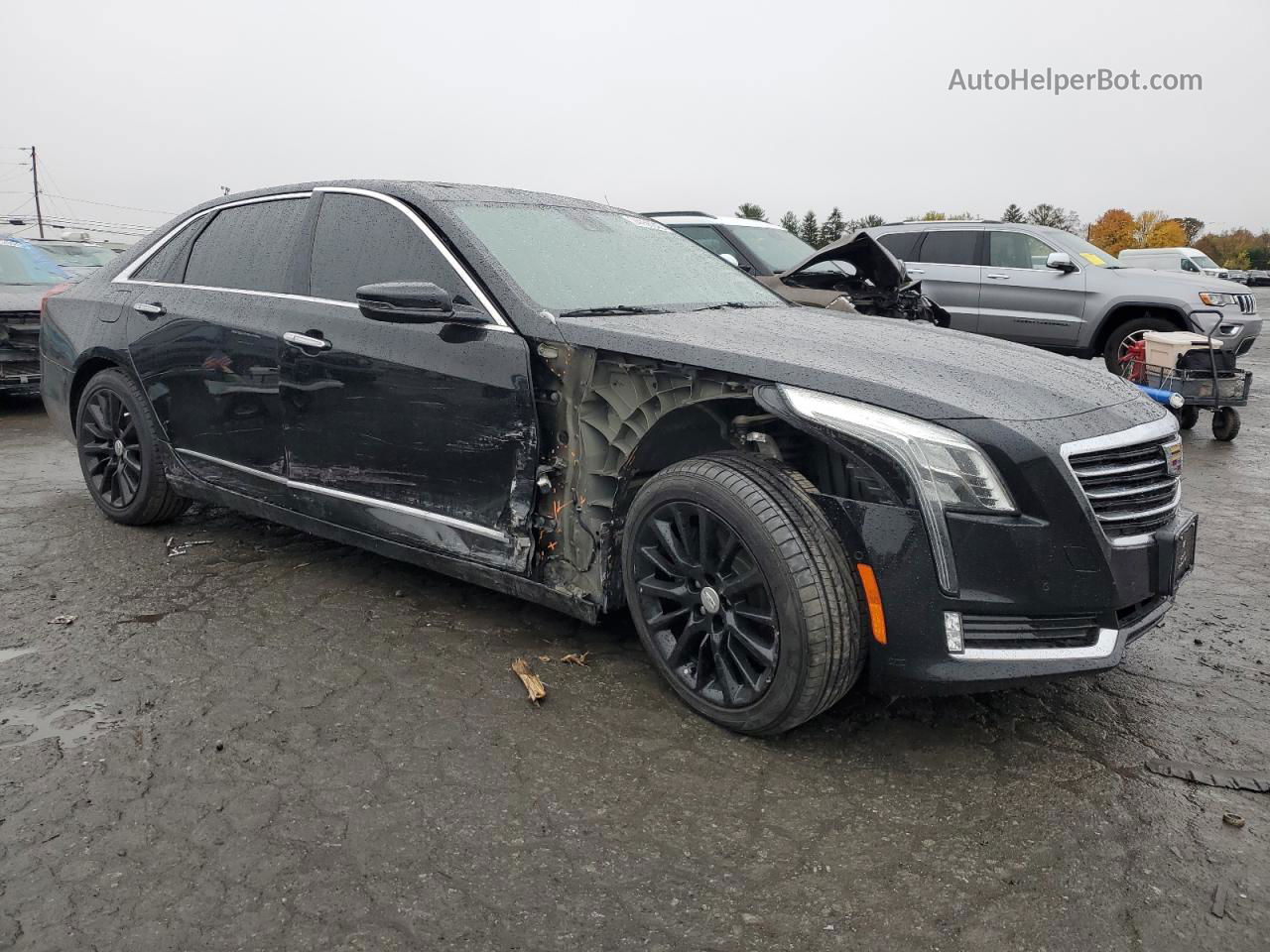 2017 Cadillac Ct6 Luxury Black vin: 1G6KD5RS1HU180336