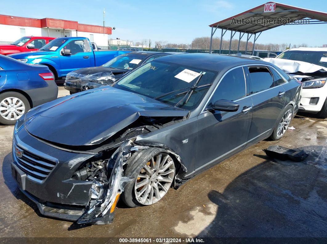 2017 Cadillac Ct6 Luxury Gray vin: 1G6KD5RS1HU183835