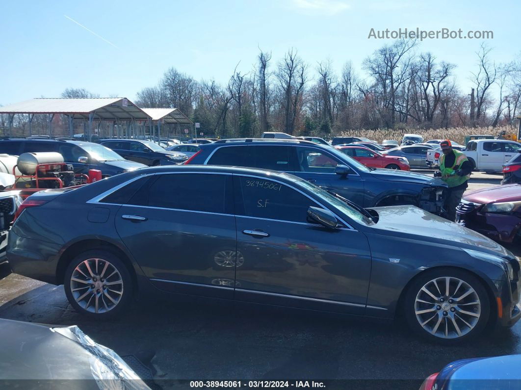 2017 Cadillac Ct6 Luxury Gray vin: 1G6KD5RS1HU183835