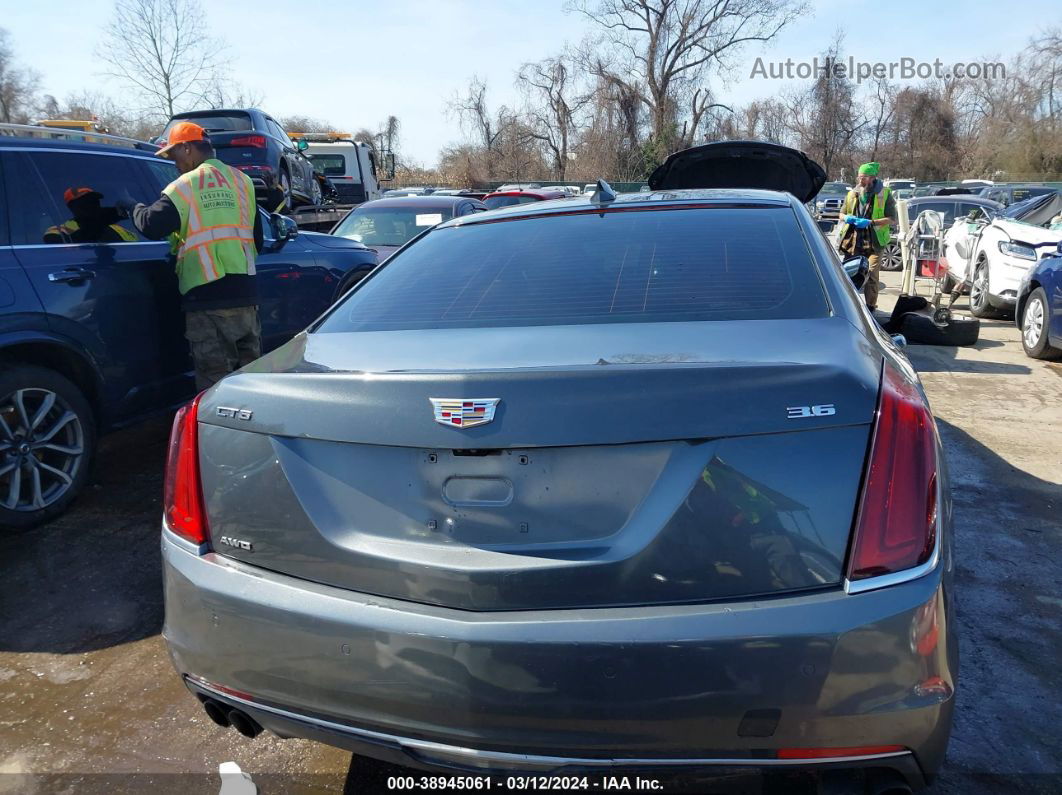 2017 Cadillac Ct6 Luxury Gray vin: 1G6KD5RS1HU183835