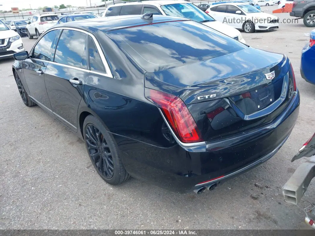 2017 Cadillac Ct6 Luxury Black vin: 1G6KD5RS1HU194267