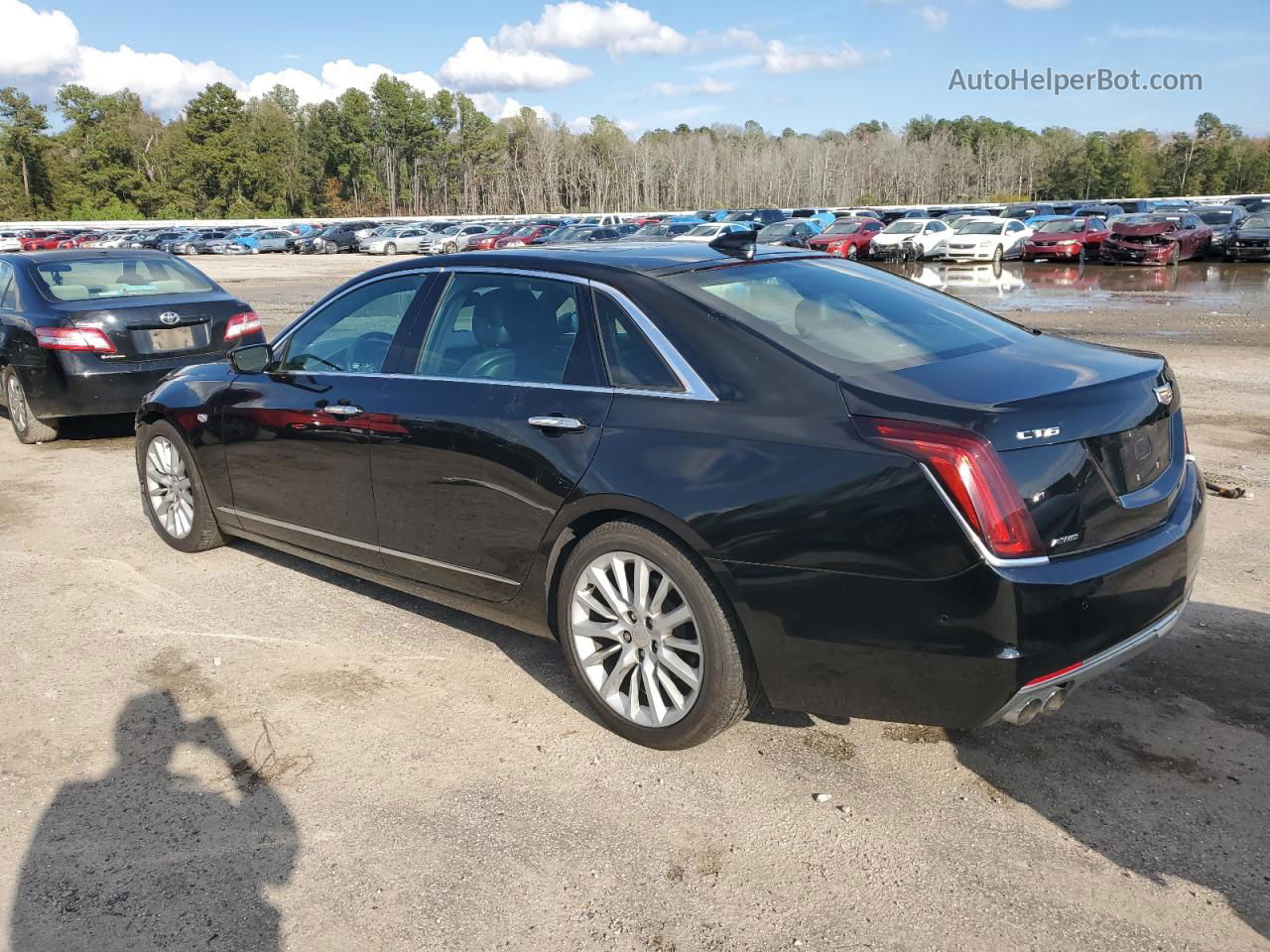 2017 Cadillac Ct6 Luxury Черный vin: 1G6KD5RS2HU133140