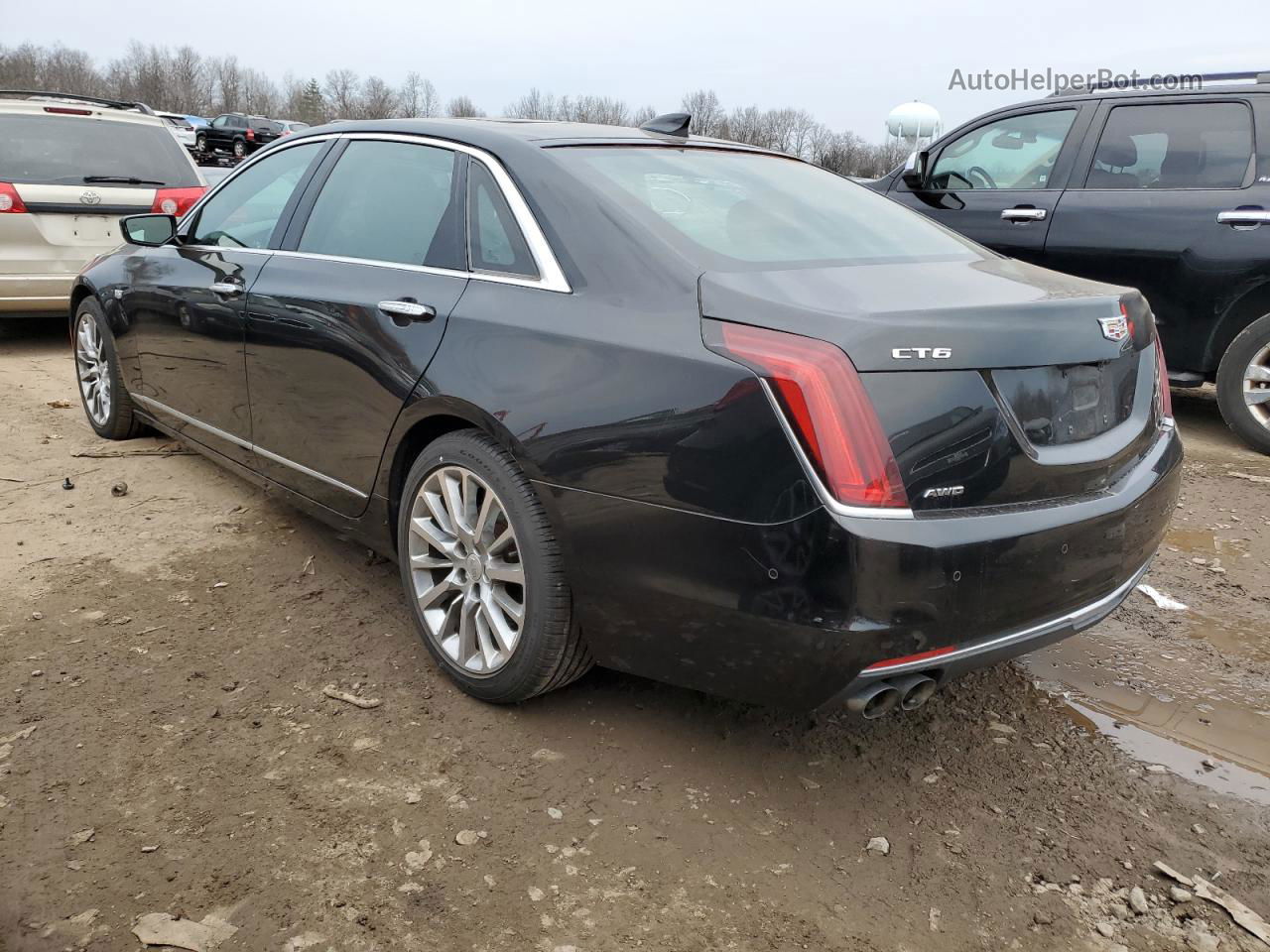 2017 Cadillac Ct6 Luxury Black vin: 1G6KD5RS2HU168972