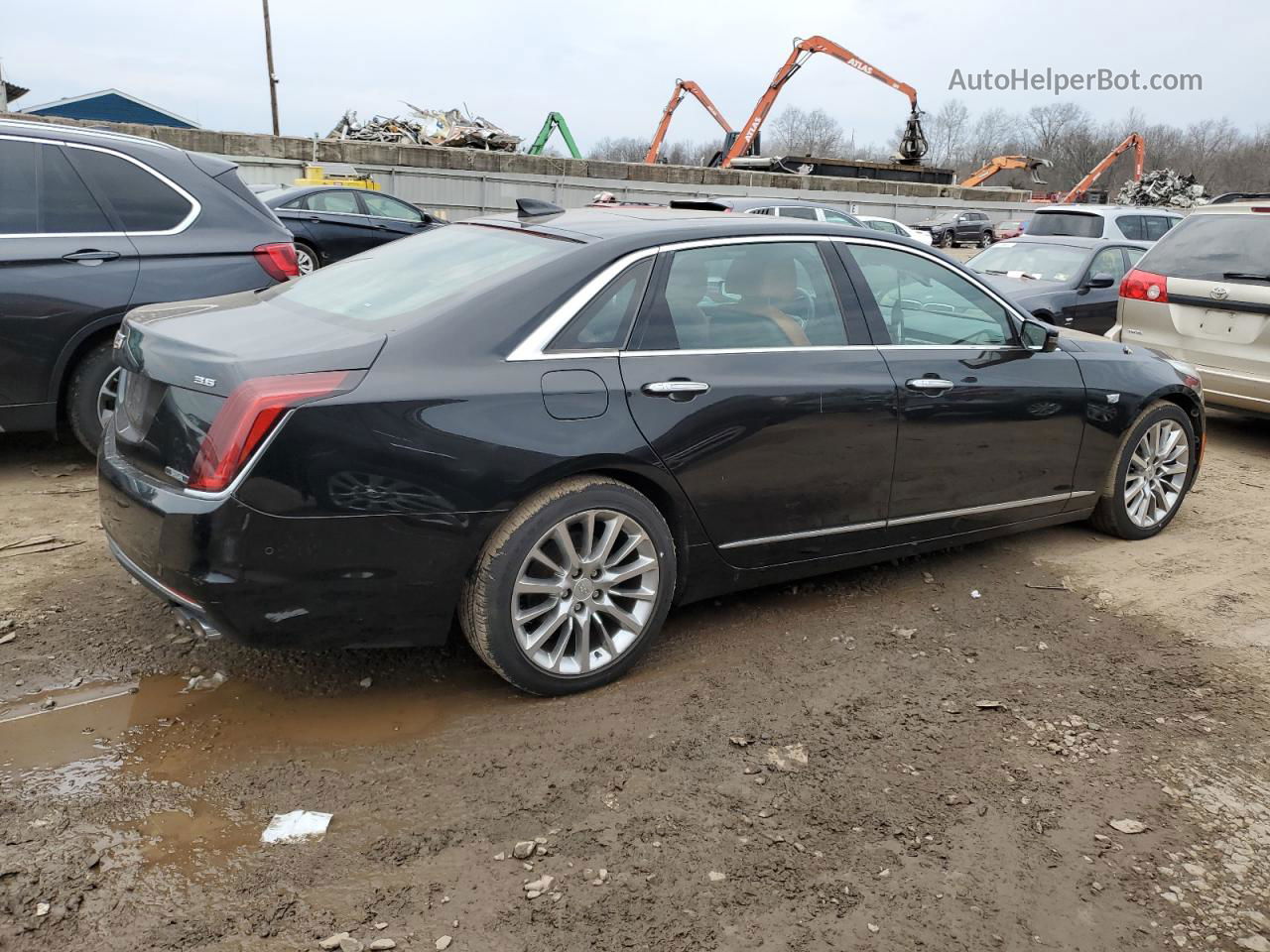 2017 Cadillac Ct6 Luxury Black vin: 1G6KD5RS2HU168972