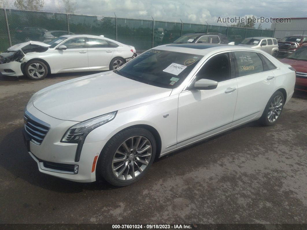 2017 Cadillac Ct6 Sedan Luxury Awd White vin: 1G6KD5RS2HU173010