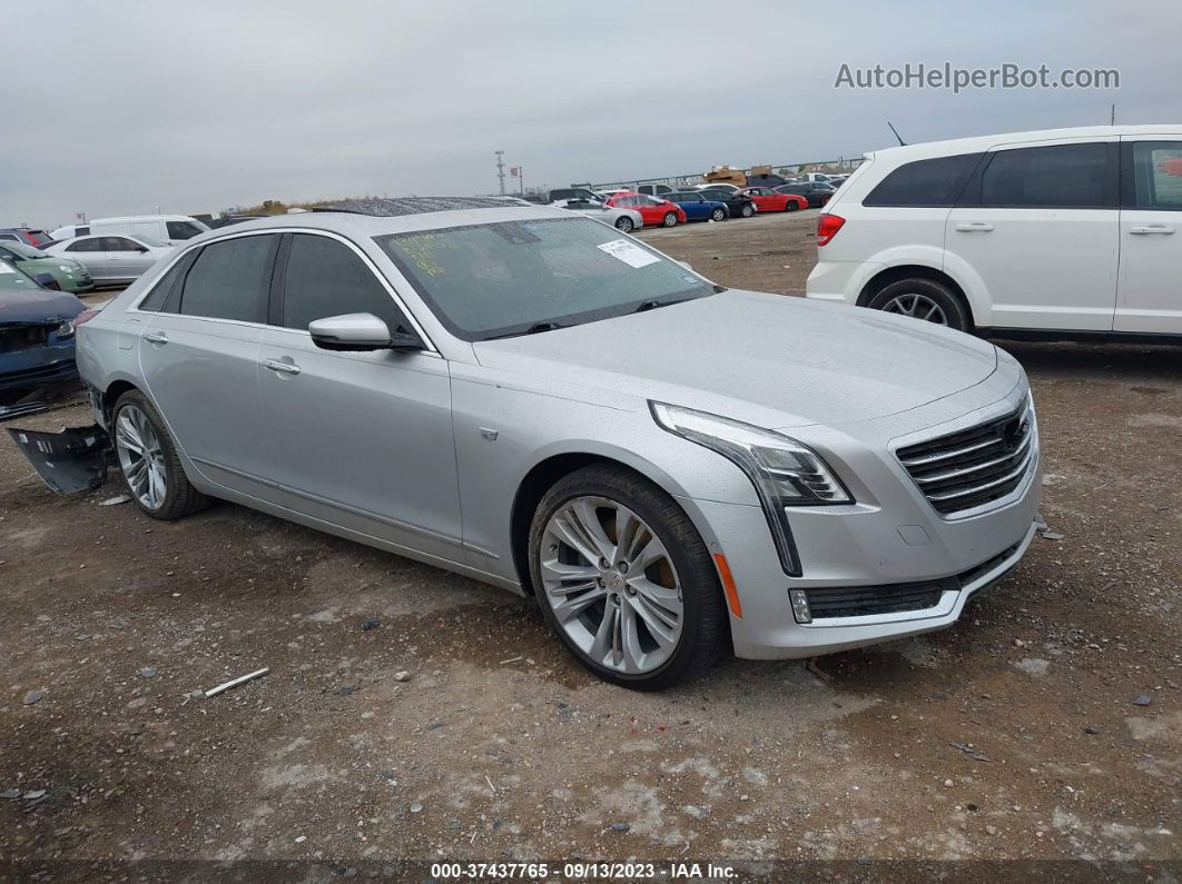 2017 Cadillac Ct6 Sedan Luxury Awd Серебряный vin: 1G6KD5RS3HU200988