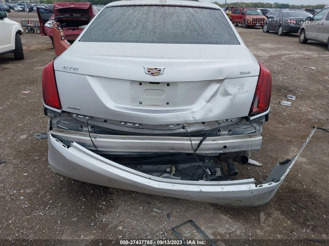 2017 Cadillac Ct6 Sedan Luxury Awd Silver vin: 1G6KD5RS3HU200988