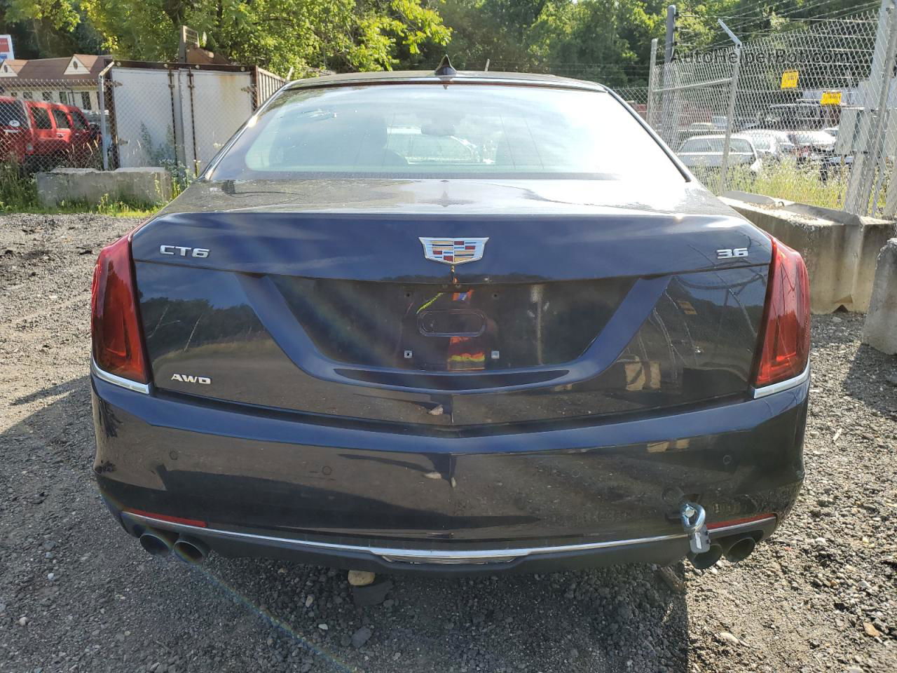 2017 Cadillac Ct6 Luxury Blue vin: 1G6KD5RS4HU177298