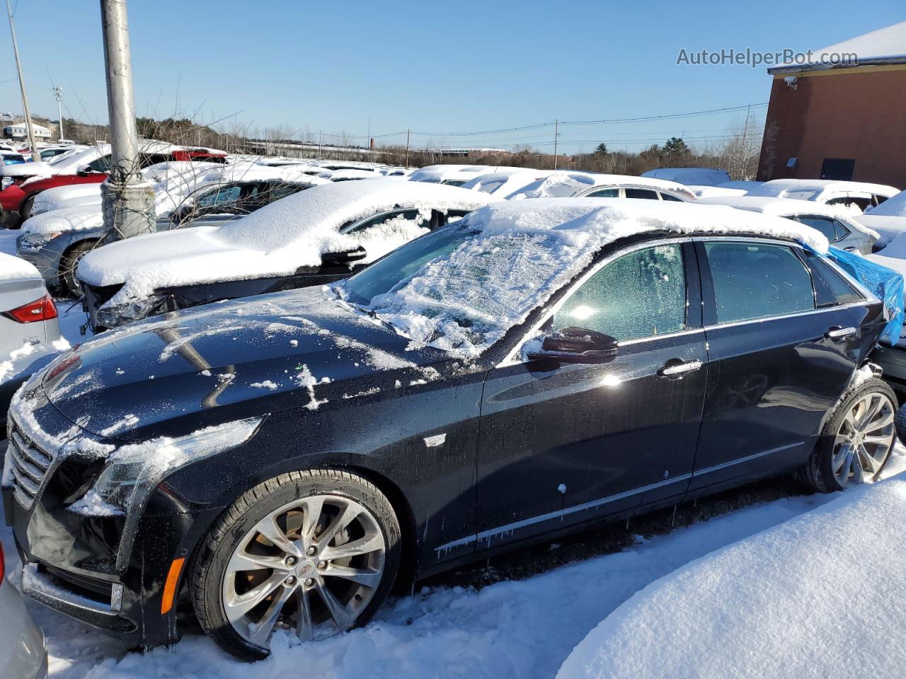 2017 Cadillac Ct6 Luxury Black vin: 1G6KD5RS5HU126215