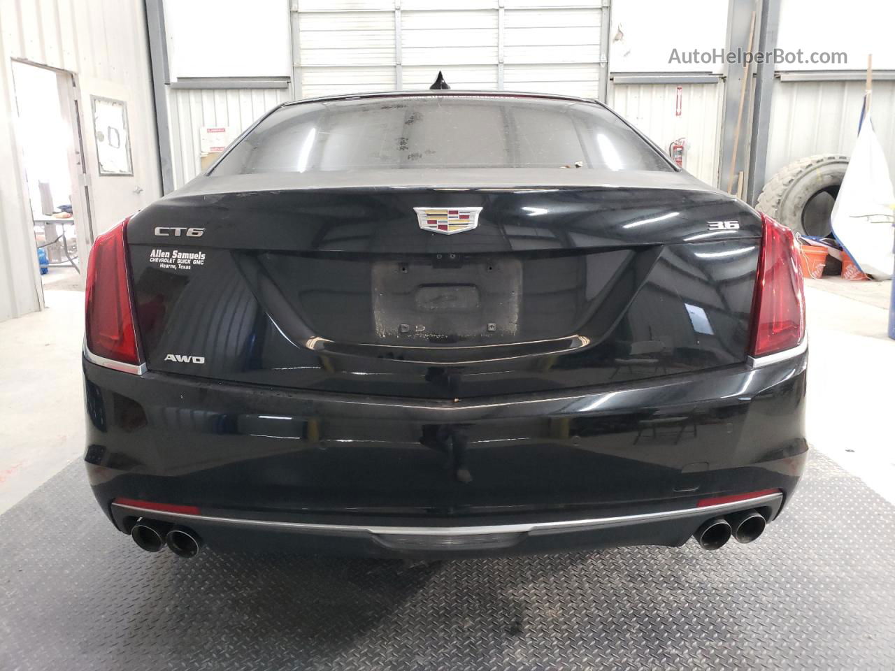 2017 Cadillac Ct6 Luxury Black vin: 1G6KD5RS5HU190416