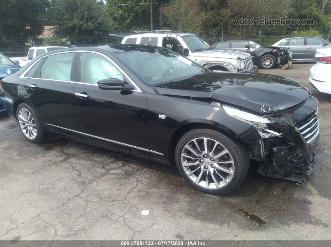 2017 Cadillac Ct6 Sedan Luxury Awd Black vin: 1G6KD5RS6HU124778