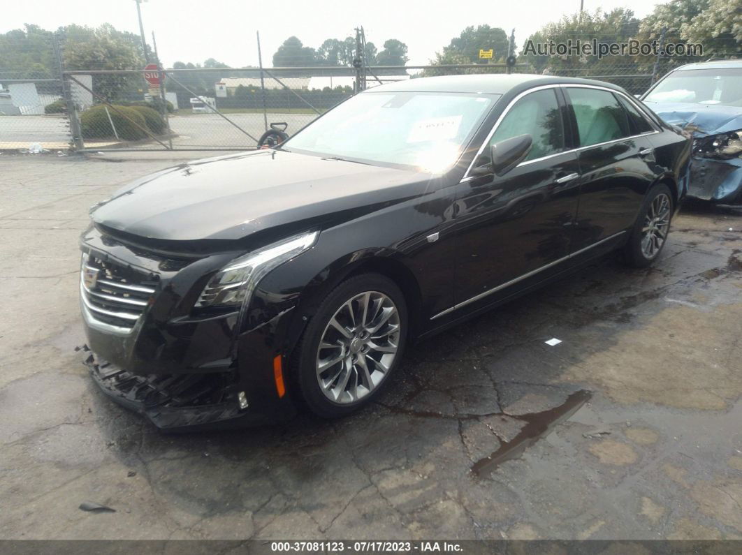 2017 Cadillac Ct6 Sedan Luxury Awd Black vin: 1G6KD5RS6HU124778