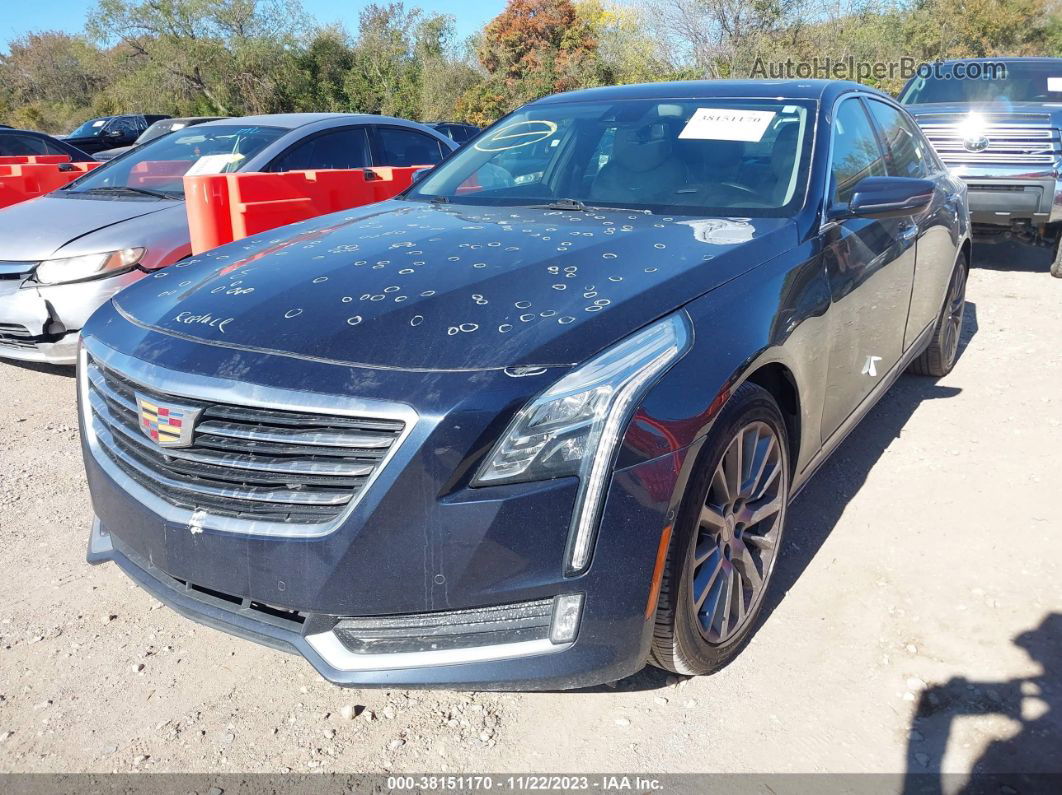 2017 Cadillac Ct6 Luxury Dark Blue vin: 1G6KD5RS6HU202329