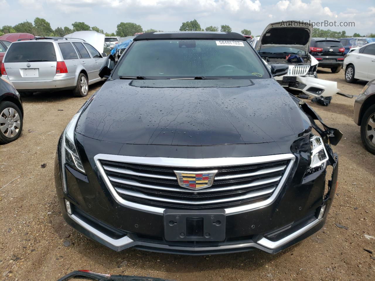 2017 Cadillac Ct6 Luxury Black vin: 1G6KD5RS7HU208270