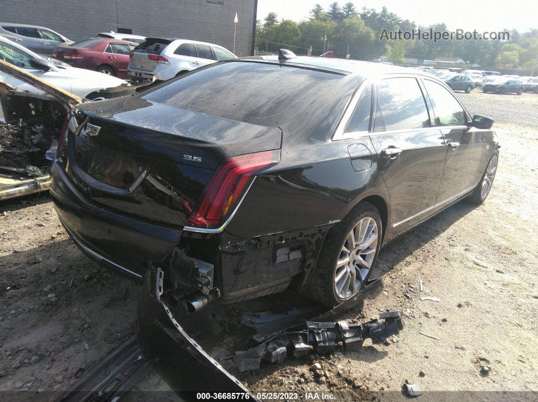 2017 Cadillac Ct6 Sedan Luxury Awd Черный vin: 1G6KD5RS9HU137587