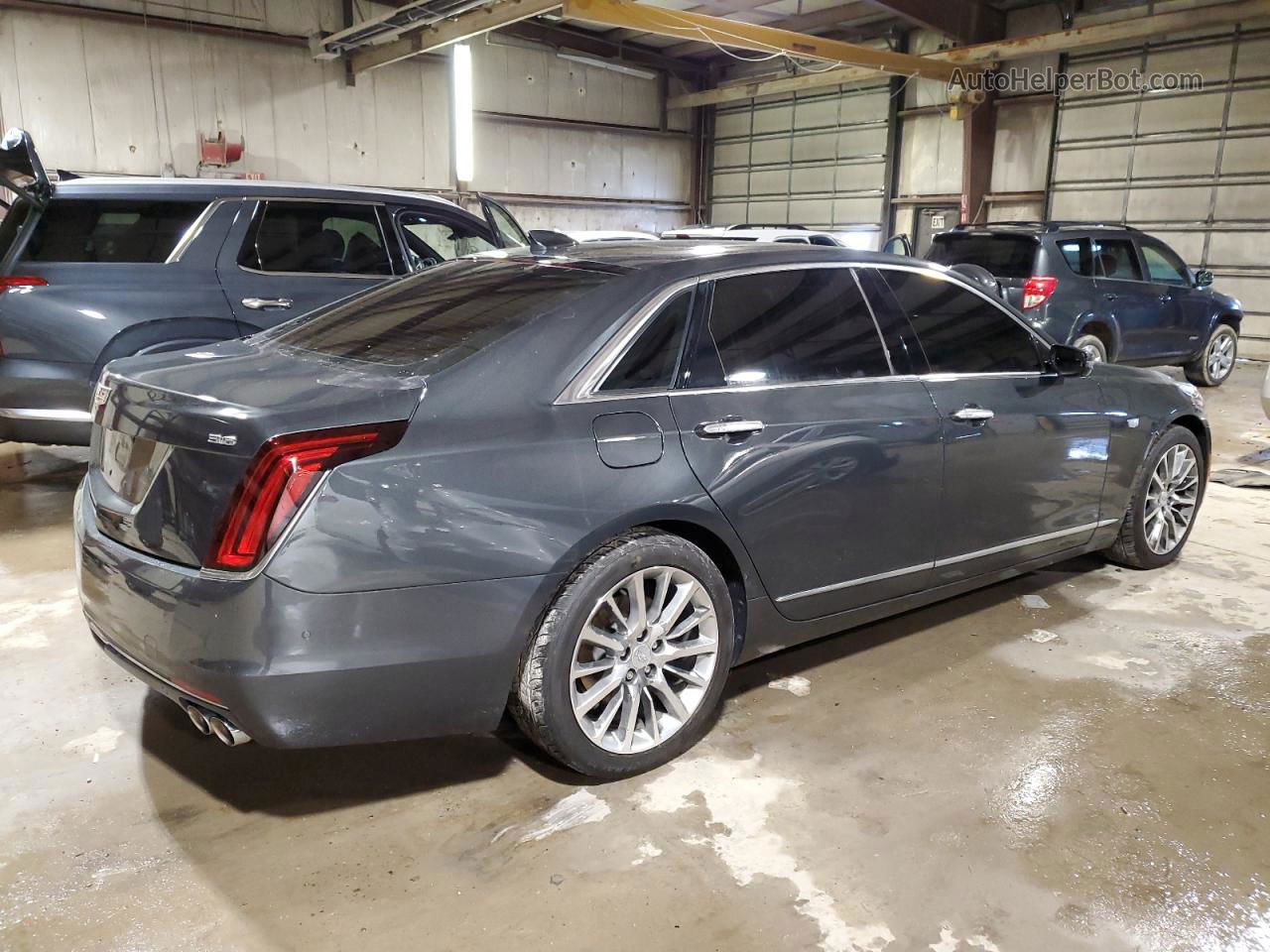 2017 Cadillac Ct6 Luxury Charcoal vin: 1G6KD5RSXHU139266