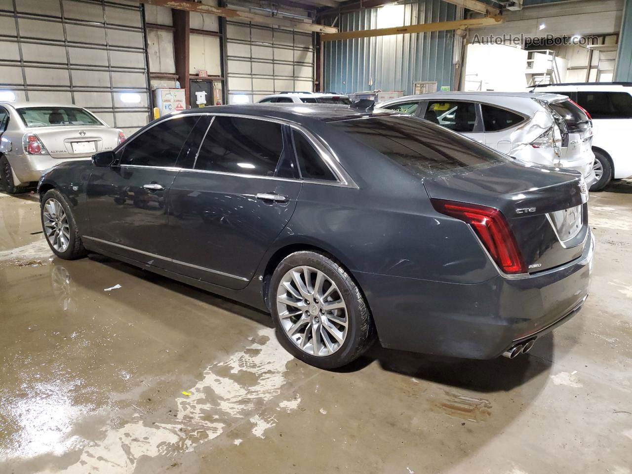 2017 Cadillac Ct6 Luxury Charcoal vin: 1G6KD5RSXHU139266