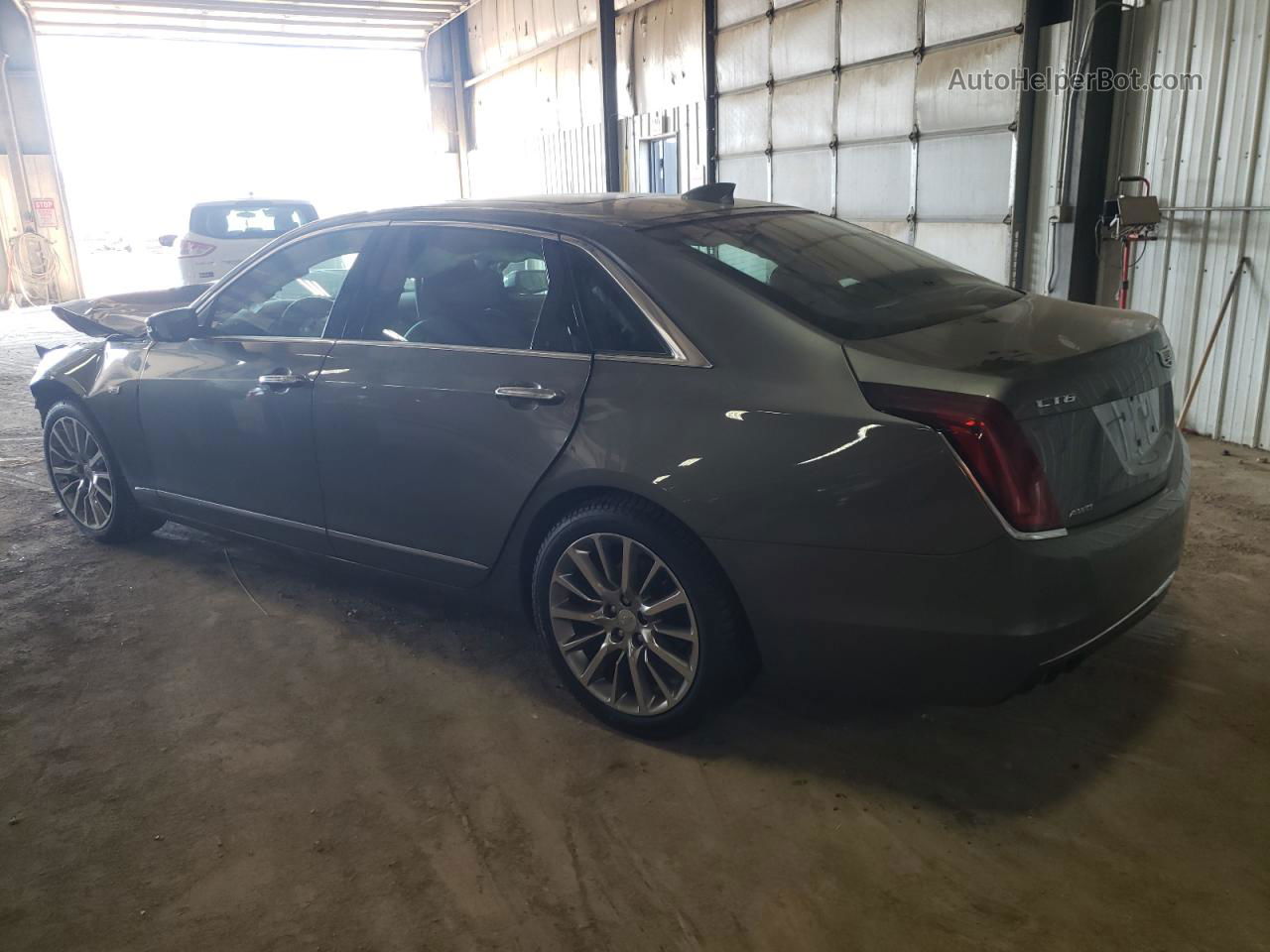 2017 Cadillac Ct6 Luxury Gray vin: 1G6KD5RSXHU197717