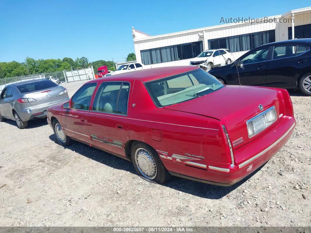 1997 Cadillac Deville D'elegance Red vin: 1G6KE52Y5VU218366