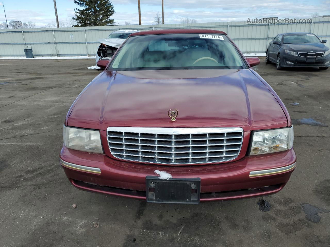 1997 Cadillac Deville Delegance Maroon vin: 1G6KE54Y4VU248682