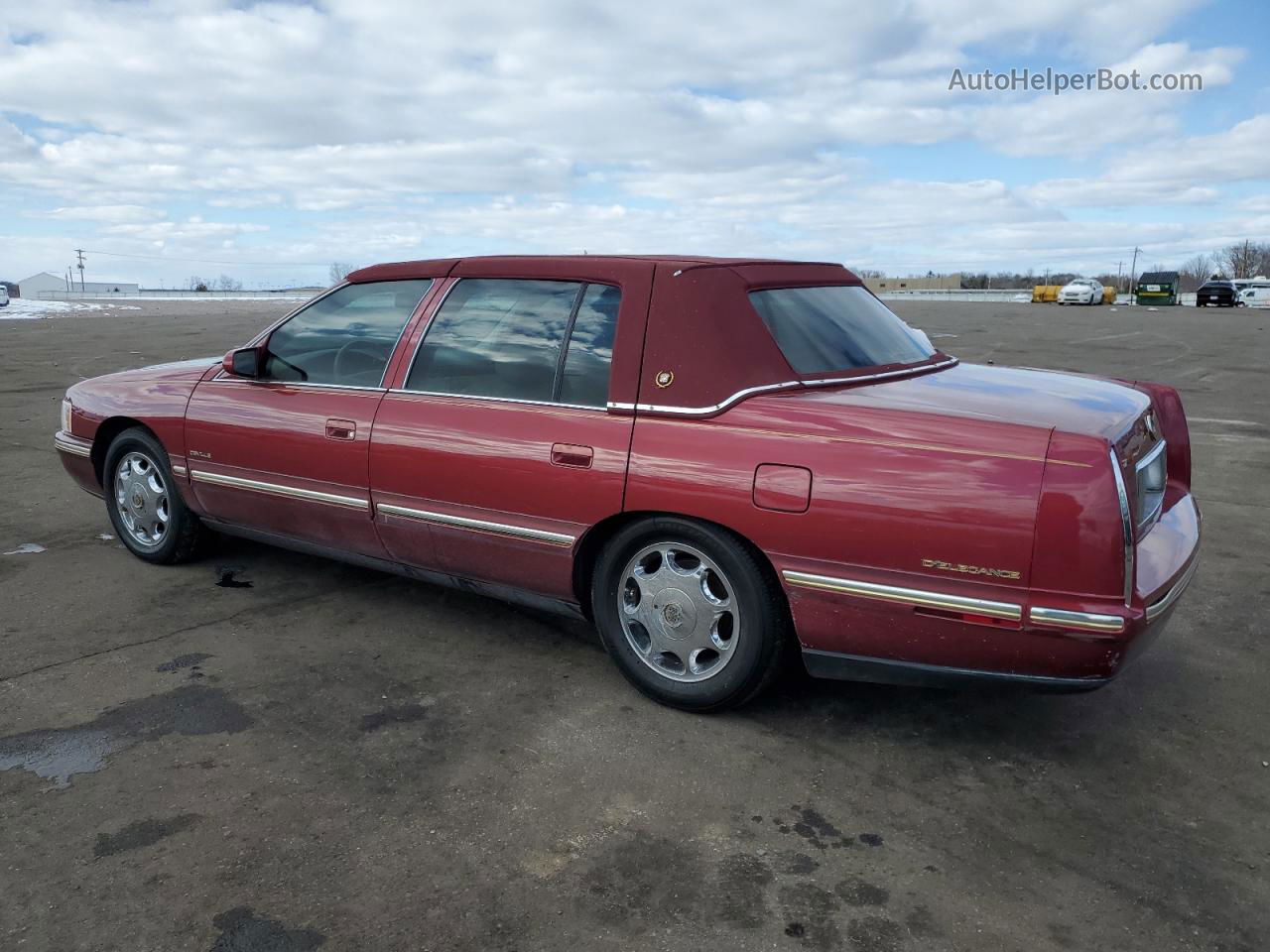 1997 Cadillac Deville Delegance Maroon vin: 1G6KE54Y4VU248682