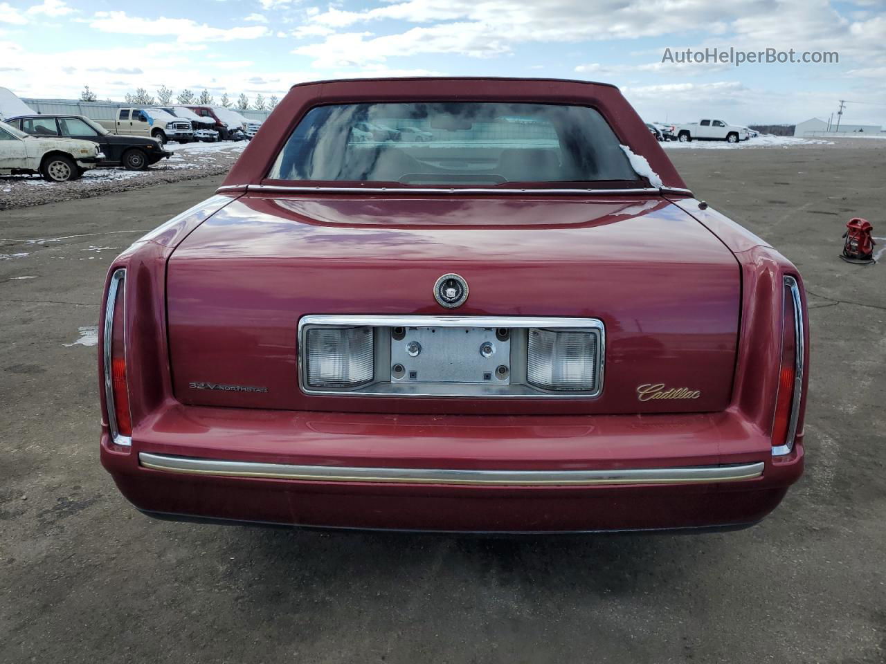 1997 Cadillac Deville Delegance Maroon vin: 1G6KE54Y4VU248682