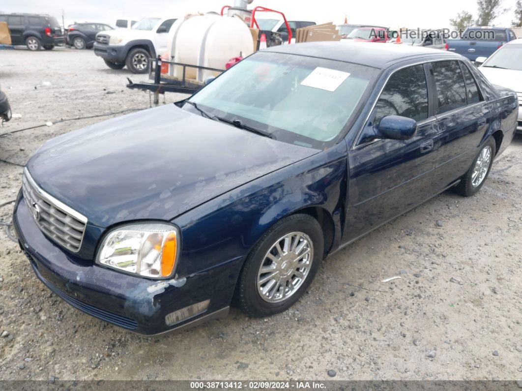 2005 Cadillac Deville Dhs Blue vin: 1G6KE54Y85U226443