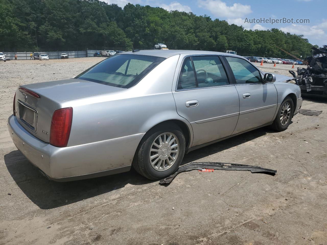 2005 Cadillac Deville Dhs Silver vin: 1G6KE57Y15U248294