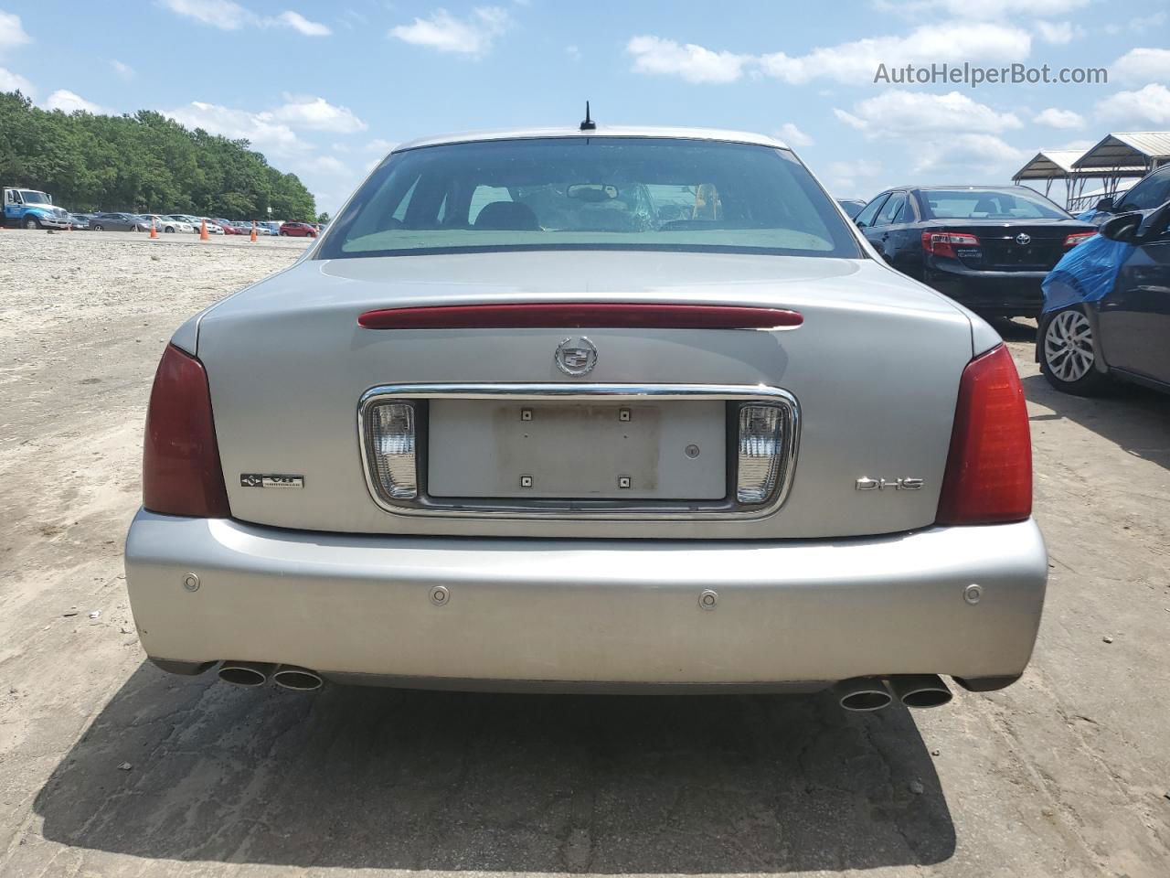 2005 Cadillac Deville Dhs Silver vin: 1G6KE57Y15U248294