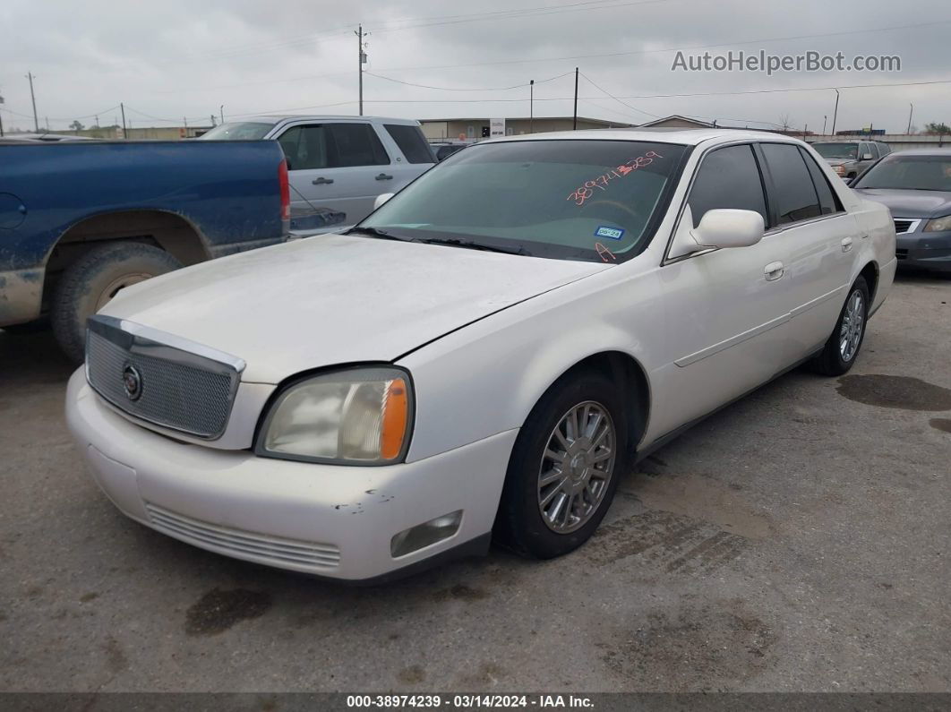 2005 Cadillac Deville Dhs Белый vin: 1G6KE57Y85U105861