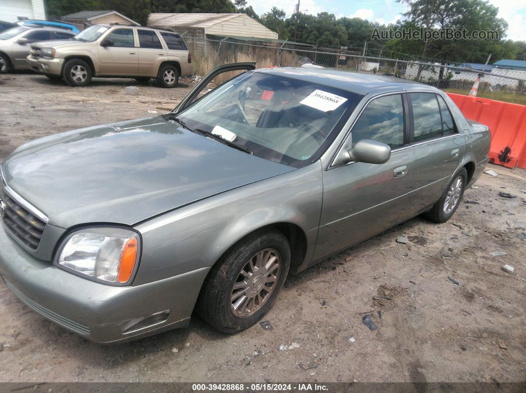 2005 Cadillac Deville Dhs Gray vin: 1G6KE57Y85U180026