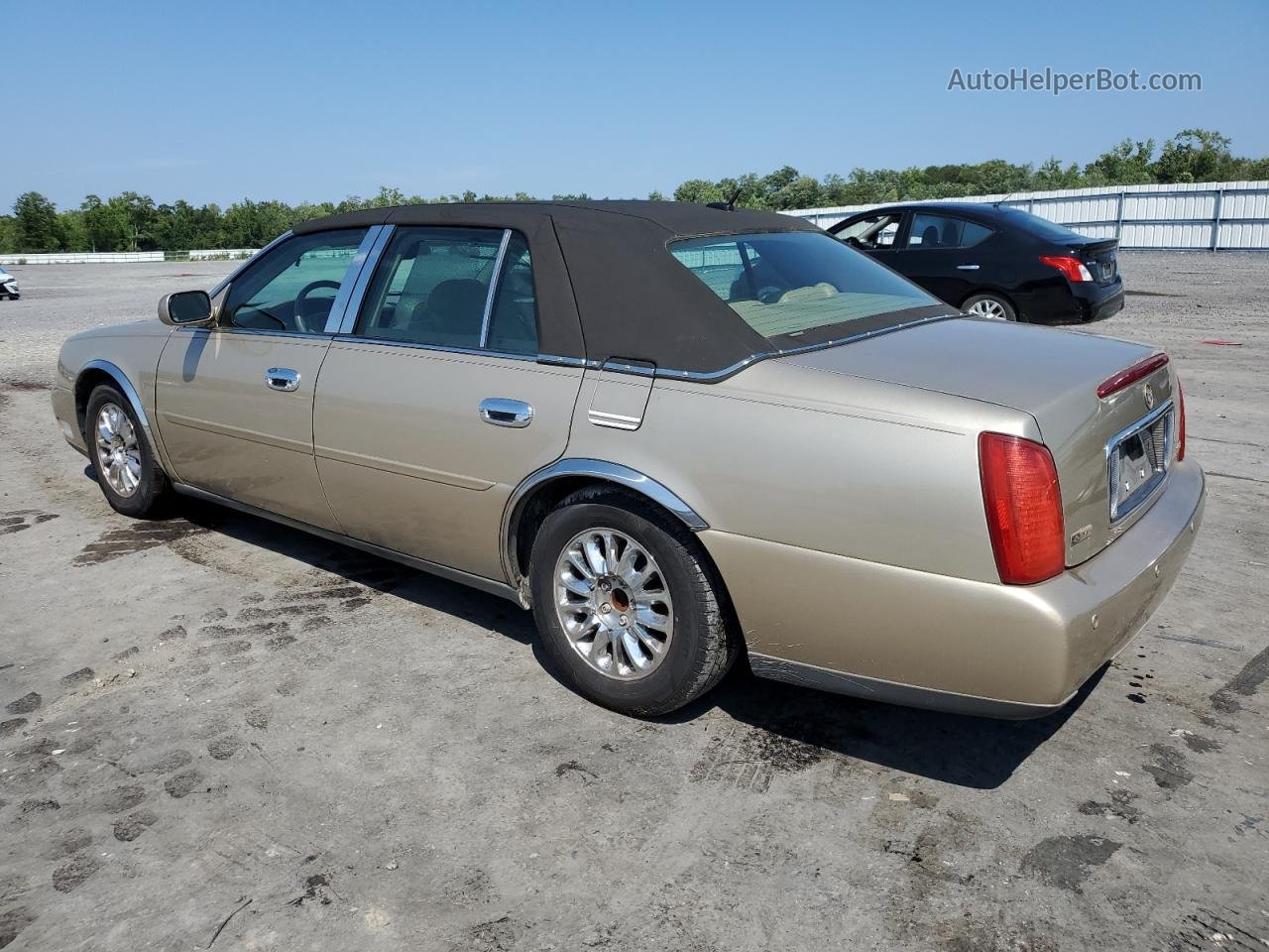 2005 Cadillac Deville Dhs Beige vin: 1G6KE57Y95U135290