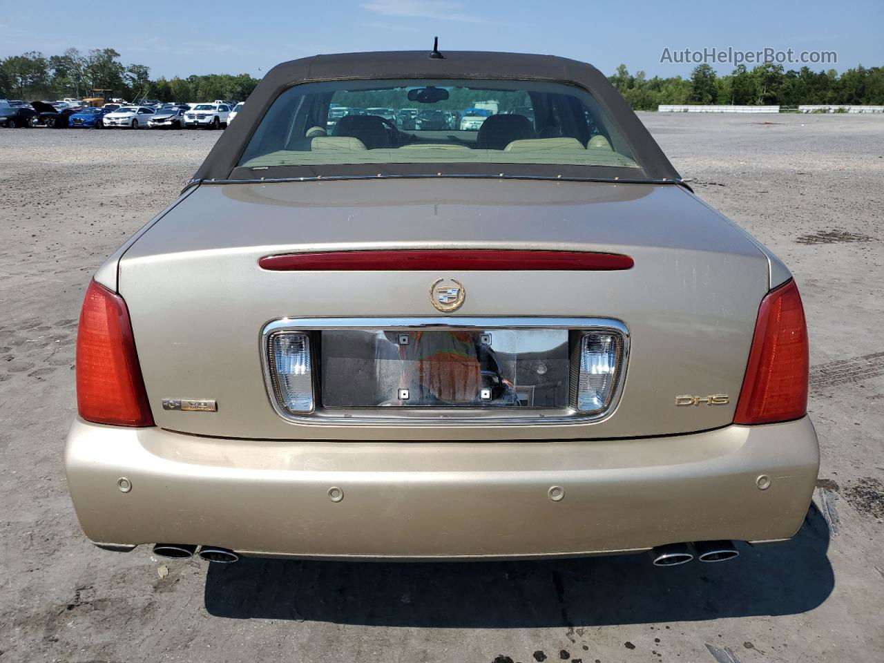 2005 Cadillac Deville Dhs Beige vin: 1G6KE57Y95U135290