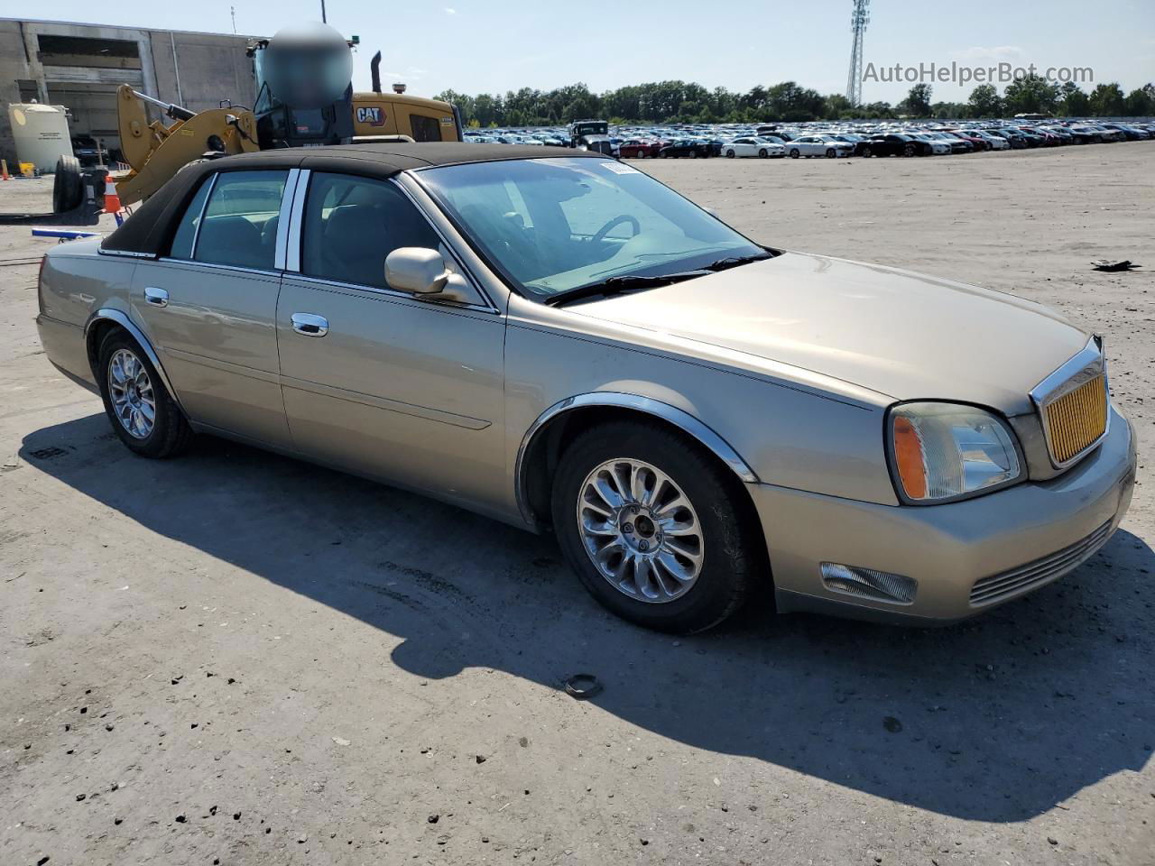 2005 Cadillac Deville Dhs Beige vin: 1G6KE57Y95U135290