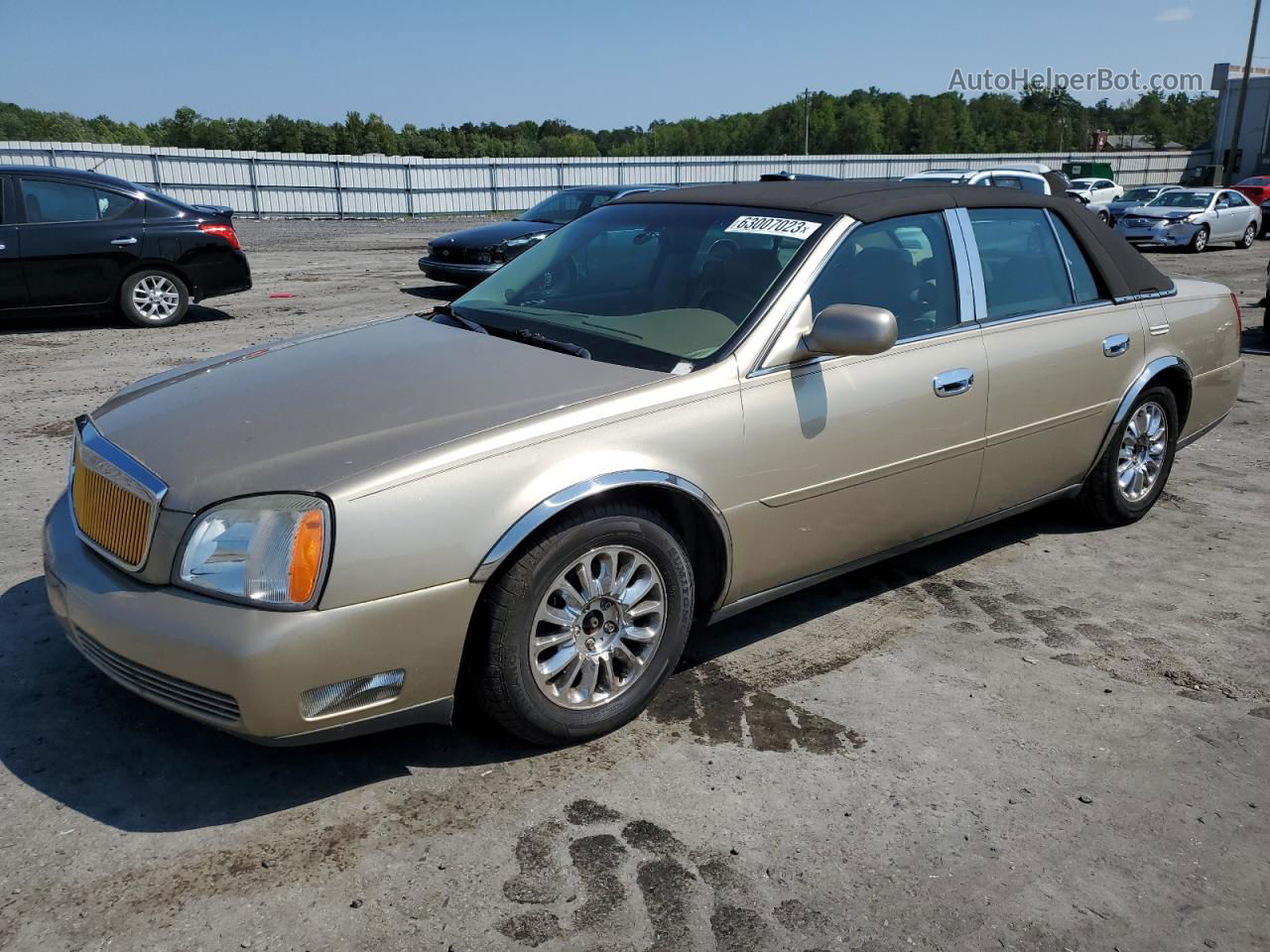 2005 Cadillac Deville Dhs Beige vin: 1G6KE57Y95U135290