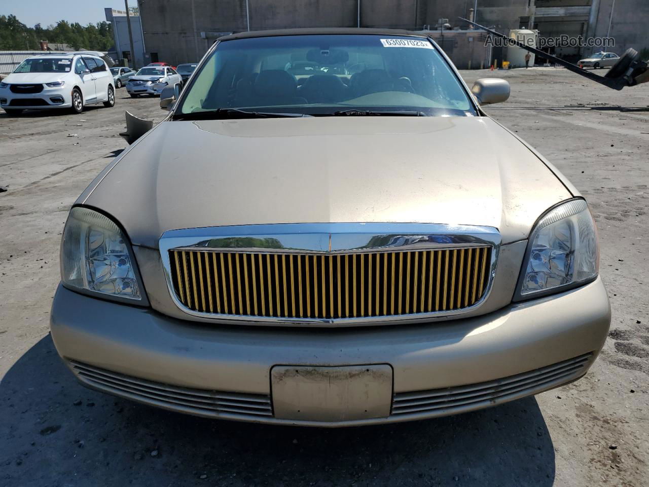 2005 Cadillac Deville Dhs Beige vin: 1G6KE57Y95U135290