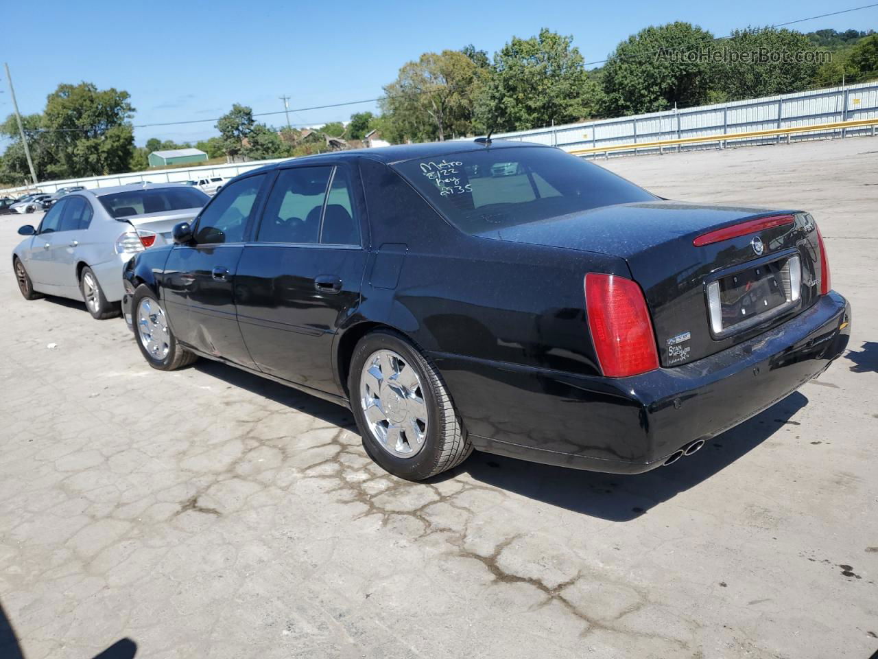 2005 Cadillac Deville Dts Черный vin: 1G6KF57905U122935