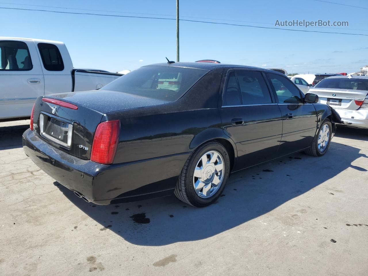 2005 Cadillac Deville Dts Black vin: 1G6KF57905U122935