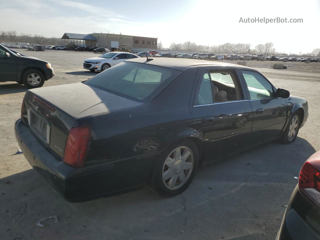 2005 Cadillac Deville Dts Green vin: 1G6KF57925U113993