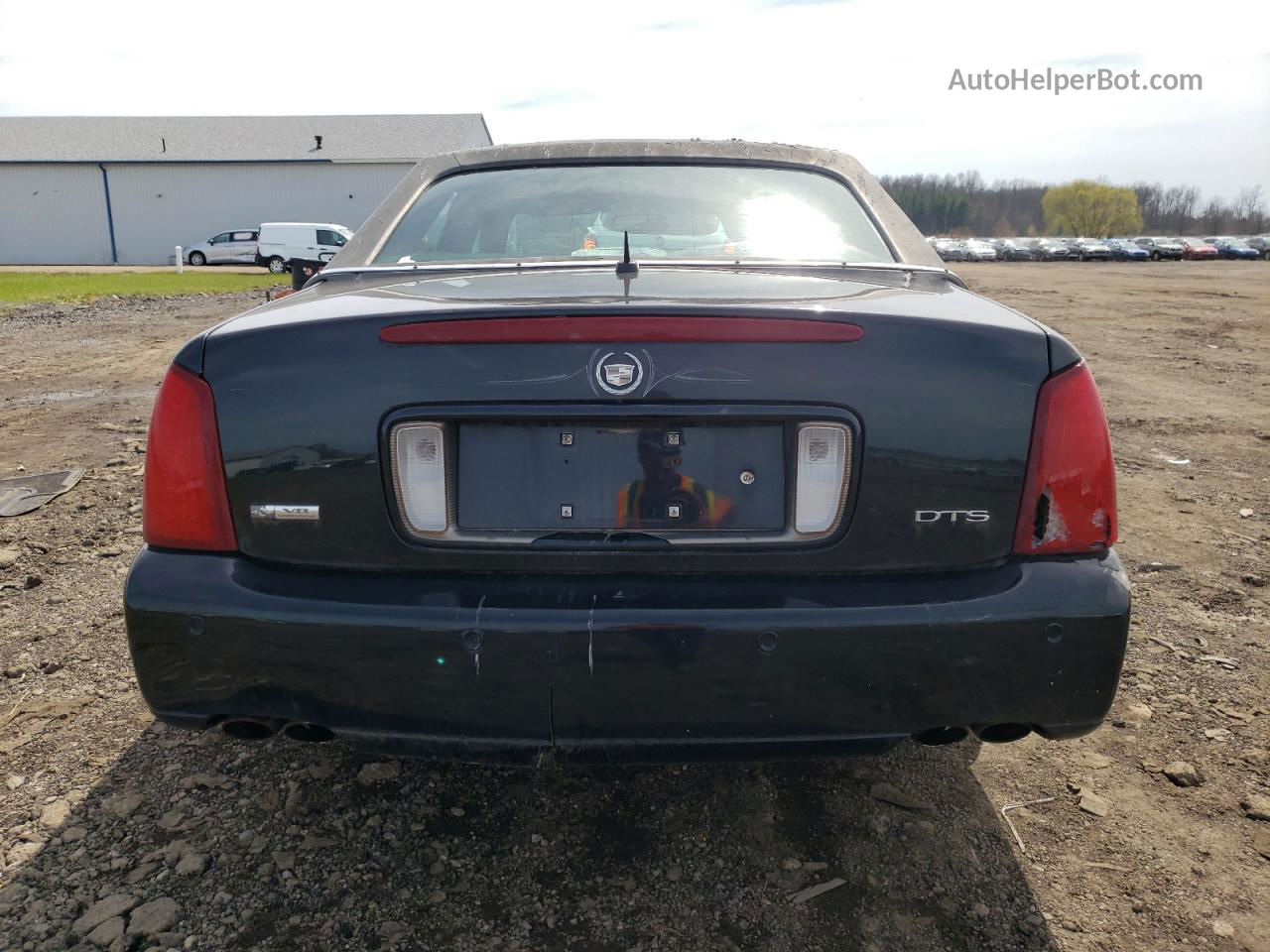 2005 Cadillac Deville Dts Black vin: 1G6KF57995U134789