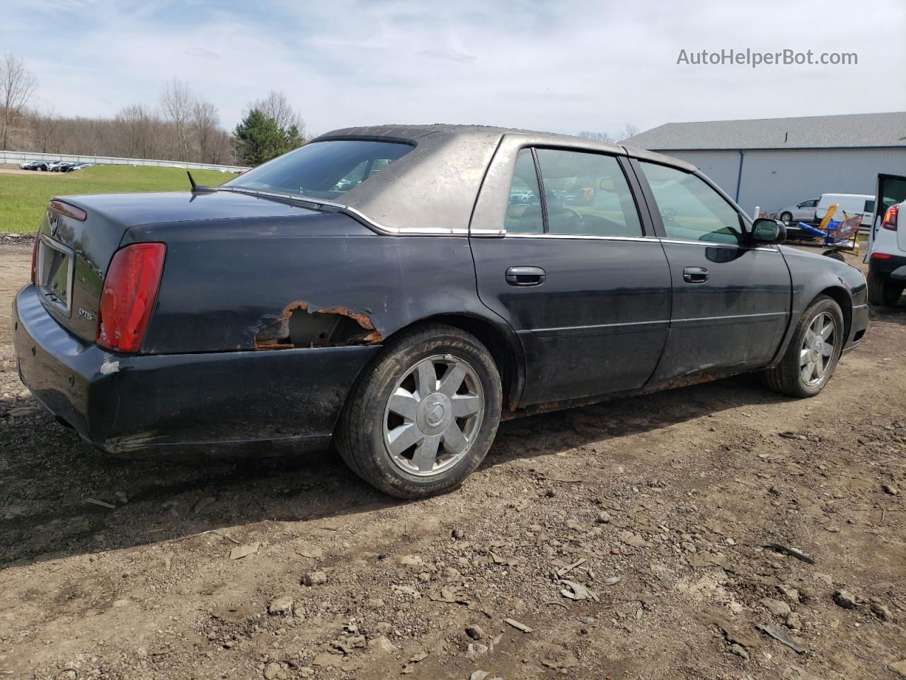 2005 Cadillac Deville Dts Black vin: 1G6KF57995U134789