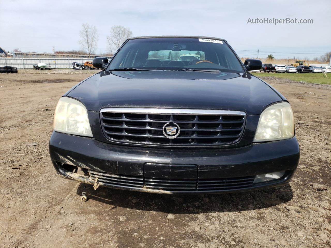 2005 Cadillac Deville Dts Black vin: 1G6KF57995U134789