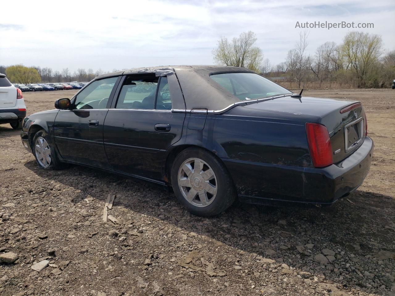 2005 Cadillac Deville Dts Black vin: 1G6KF57995U134789