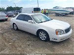 2005 Cadillac Deville Dts White vin: 1G6KF57995U180199