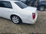 2005 Cadillac Deville Dts White vin: 1G6KF57995U180199