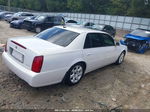 2005 Cadillac Deville Dts White vin: 1G6KF57995U180199