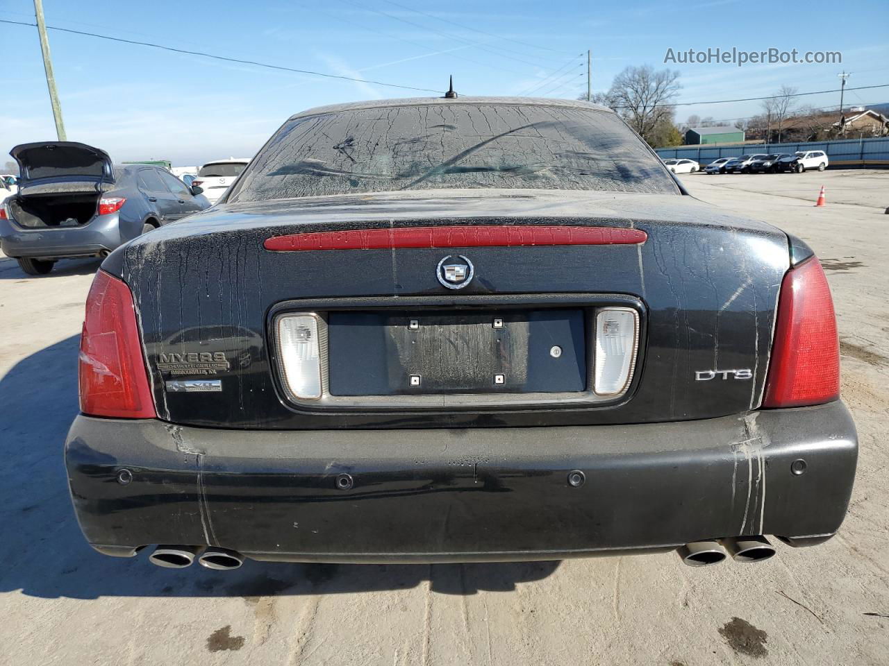 2005 Cadillac Deville Dts Black vin: 1G6KF579X5U214666