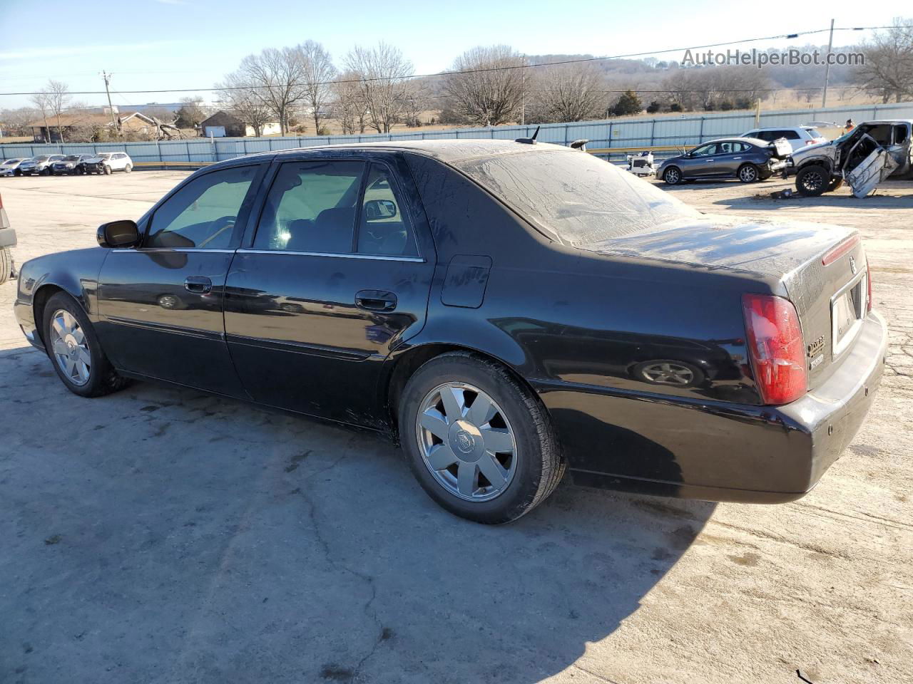 2005 Cadillac Deville Dts Black vin: 1G6KF579X5U214666